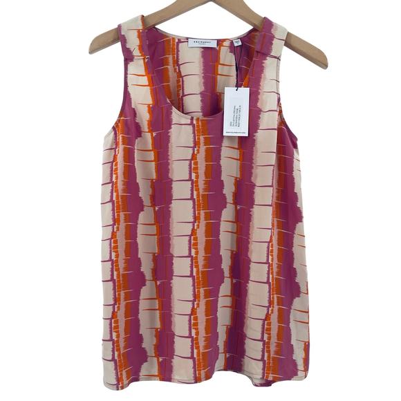 EQUIPMENT FEMME Almanda Tank Size Small 100% Silk Designer Luxury Casual Light - Picture 1 of 12